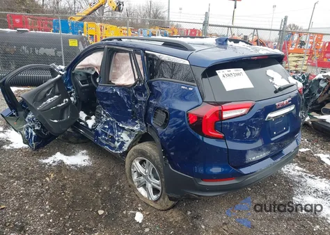 2022 GMC Terrain Awd Sle из США, поврежденный, VIN 3GKALTEV8NL148266